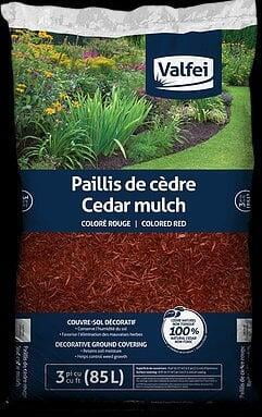 Paillis de cèdre, naturel, 2 pi. cu.